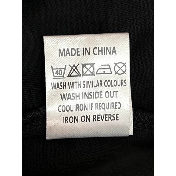 NWT Area Stars Black A-line Puffy Sleeves w/ Pockets Midi Shift Dress Size S - Picture 6 of 7